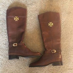 *Sale* NWOT Authentic Tory Burch Brown Riding Boot